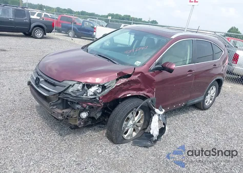 2013 Honda Cr-V Ex-L from USA, damaged, VIN 5J6RM4H75DL031845